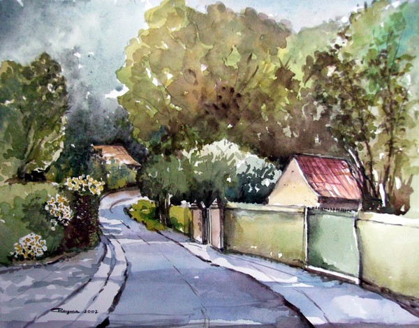 Walking in Mullem (Small Flemish Village)