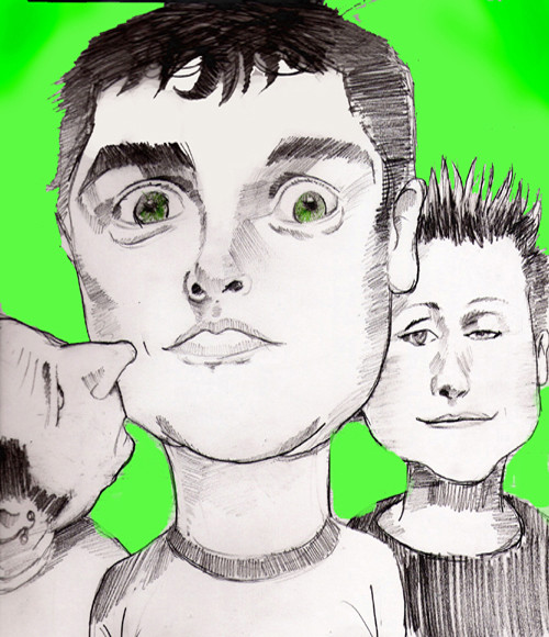 Green Day caricature