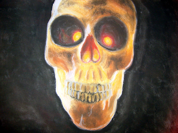 Looking into the eyes of Death itself