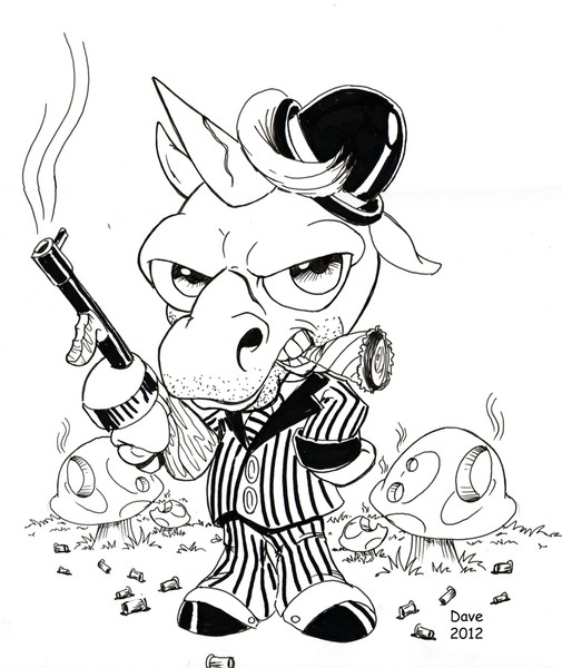 Mobster Unicorn