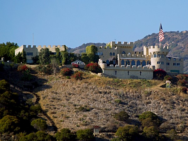 KASHAN CASTLE MALIBU CA BEFORE THE SO.CA WILDFIRES