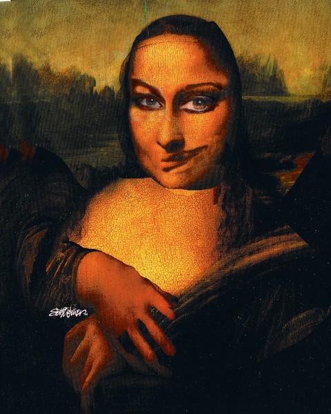 Smirking Mona