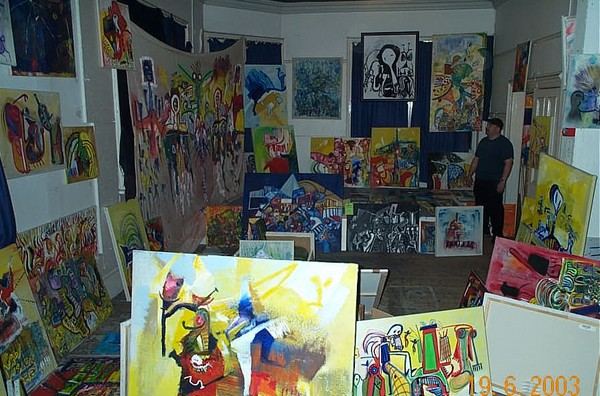Maurizio's Art studio