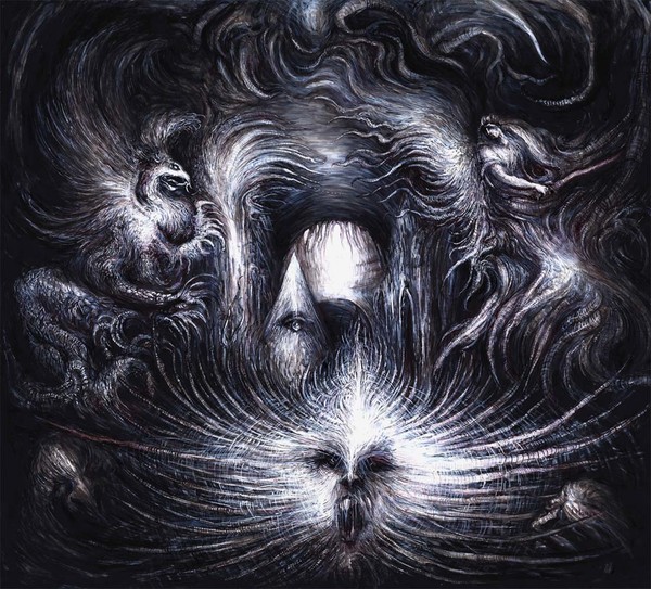 Dark Cathedral - Abaddon , drawing on paper