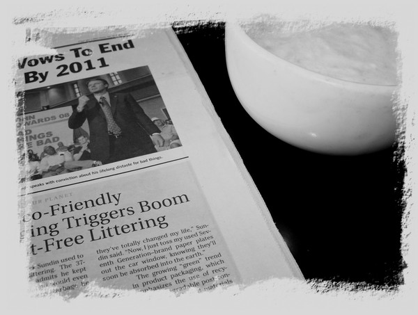 Coffee and a Paper