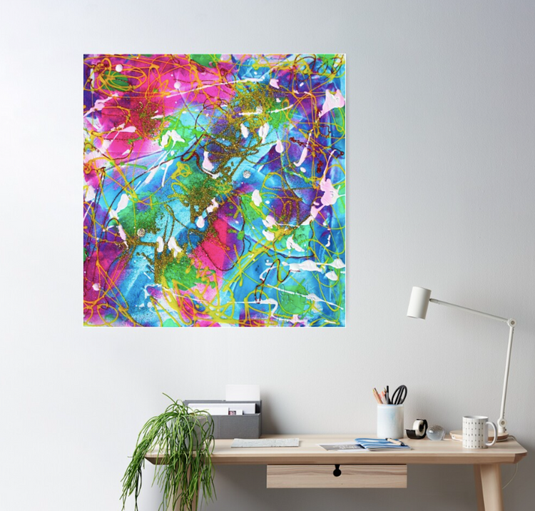 Poster designed by Veera Zukova. available on Redbubble worldwide