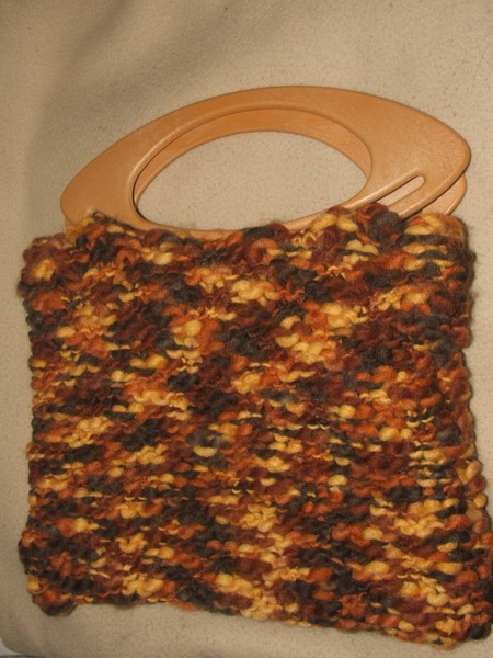 My 1st knitted bag
