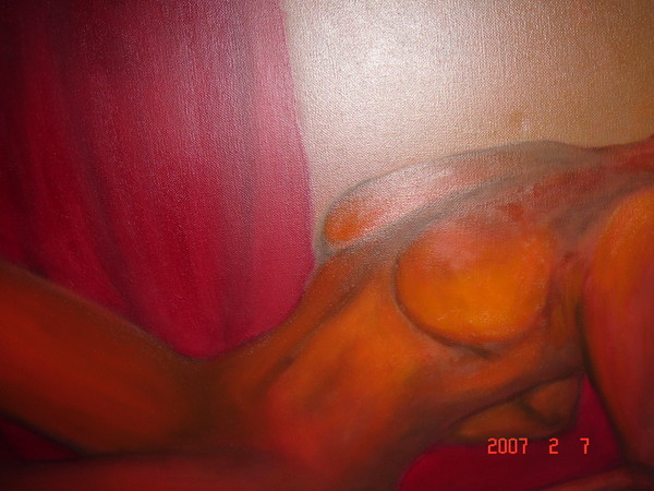 Red curtain