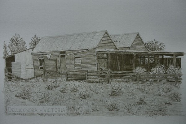 Shed at Dellicknora, Victoria.