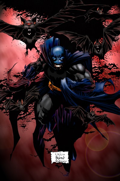 Batman Colored