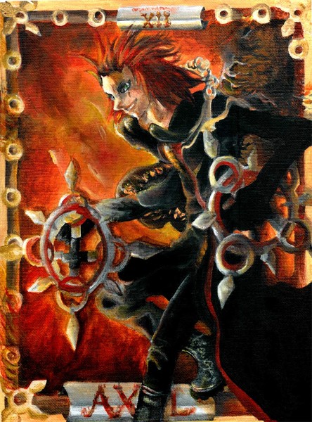 Axel- Kingdom Hearts