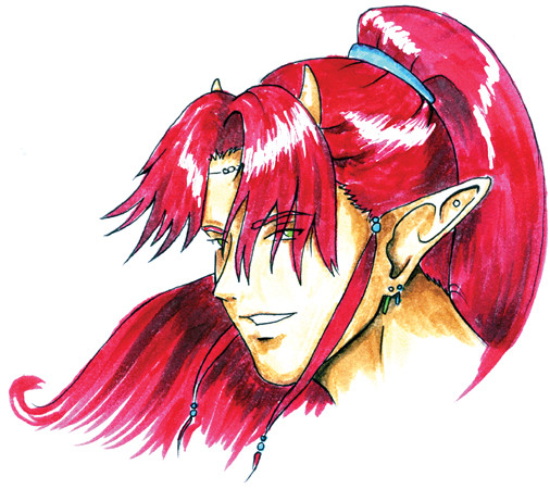 Nehra Portrait in Color