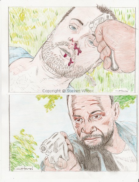 The Walking Dead:Rick and Morgan Meet