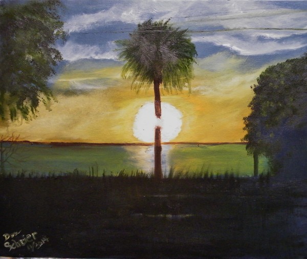 Sunset over Lake Eustis