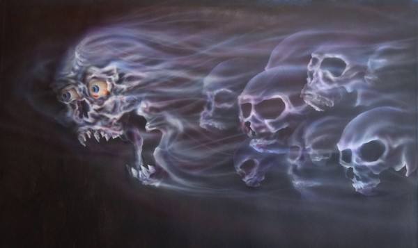 Blue Skulls