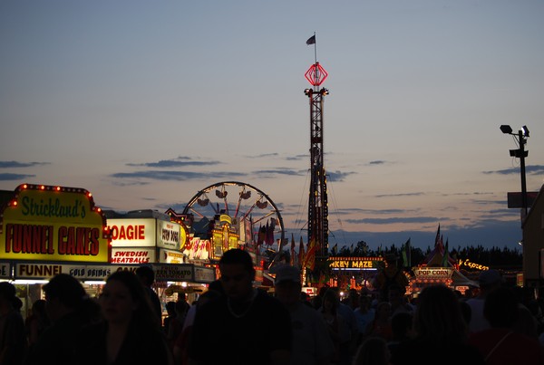 Night at the fair