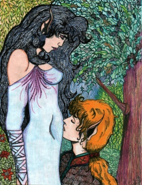 Elven love being born