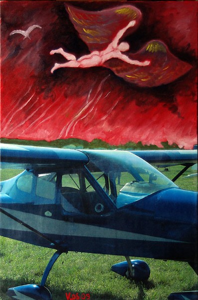 those who remain on the ground while they may fly