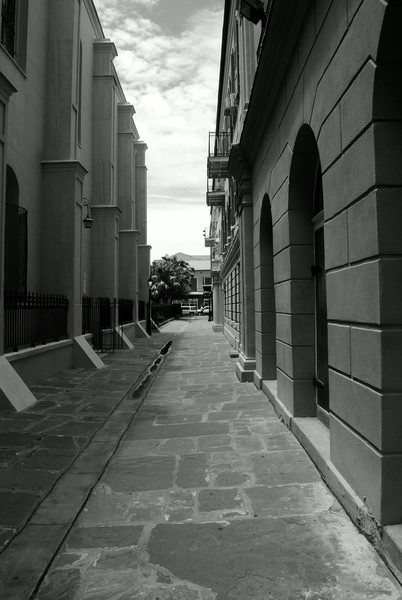 Pirate's alley in New Orleans