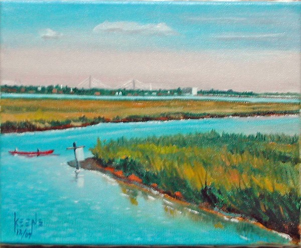 CHARLESTON FROM THE BRIDGE