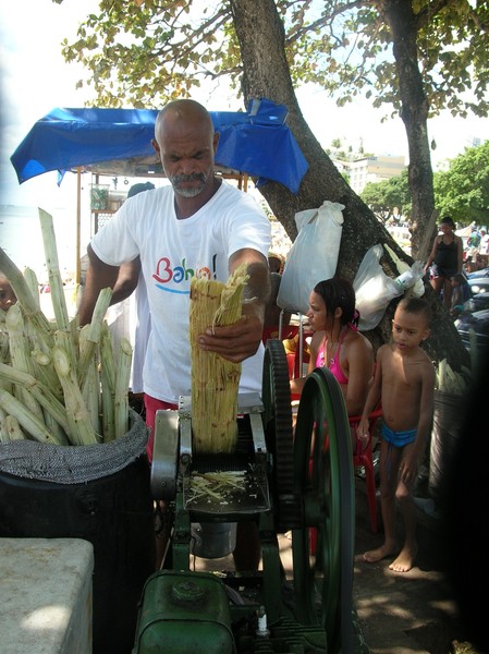 Sugarcane man!
