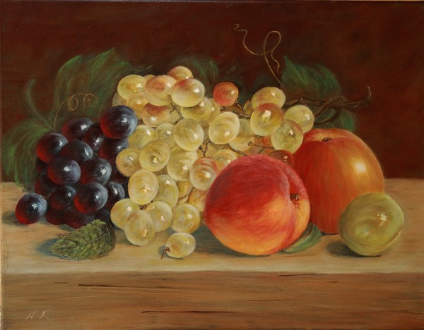 Still Life with Grapes