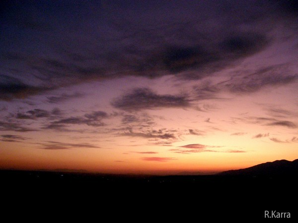 When the night comes.