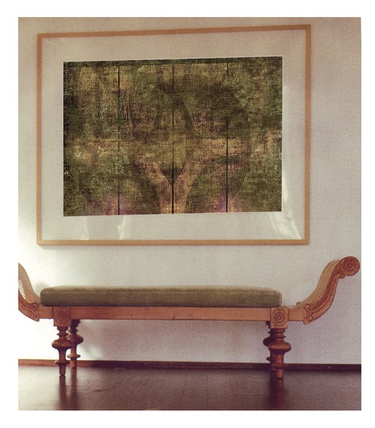 abstract painting in Interior setting 16