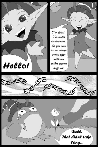 Web comic page 1