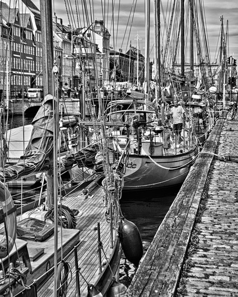 Mooring in Copenhagen BW
