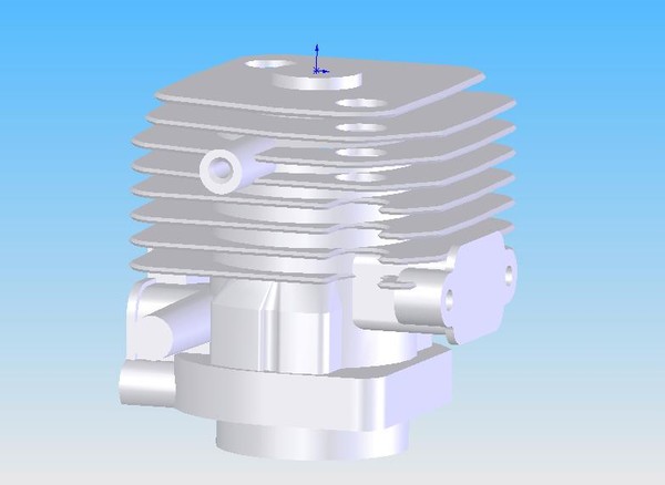 pase engine altered cylinder scale 1:5 rc model
