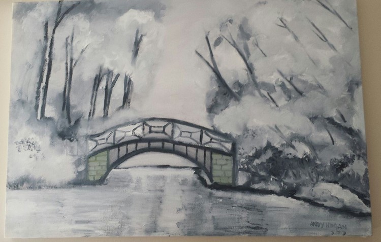 woodland bridge