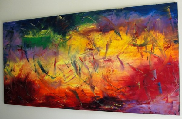 Original oil painting by Eugenia Abramson