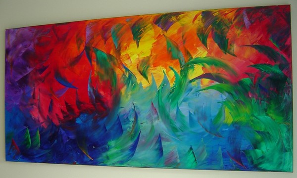 Original oil painting by Eugenia Abramson