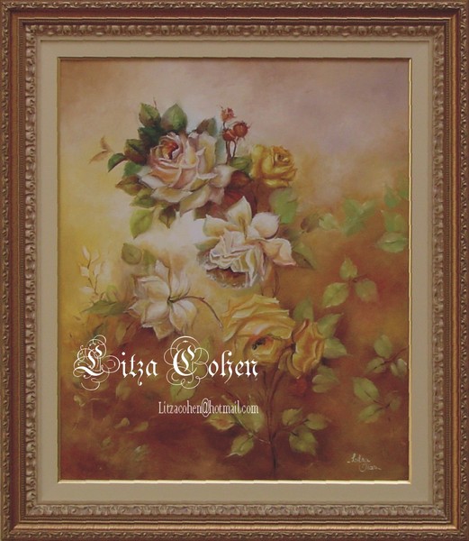 Rosas envelhecidas