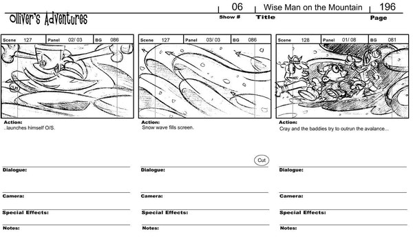 Olliver's Adventure Storyboard 05