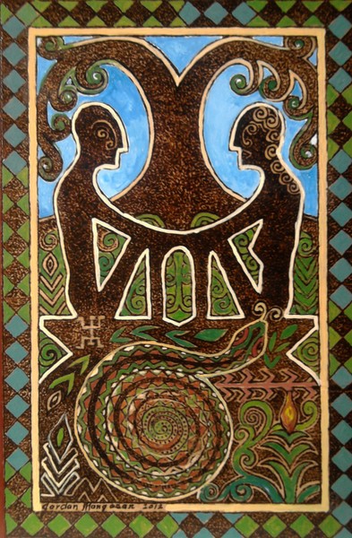 man and woman
