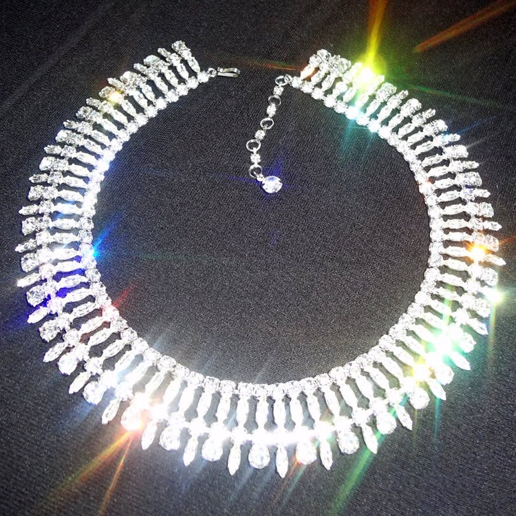 Sherman Rhinestone Necklace