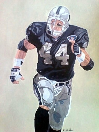 Tom Rathman Original 9 X 12 Acrylic on Canvas