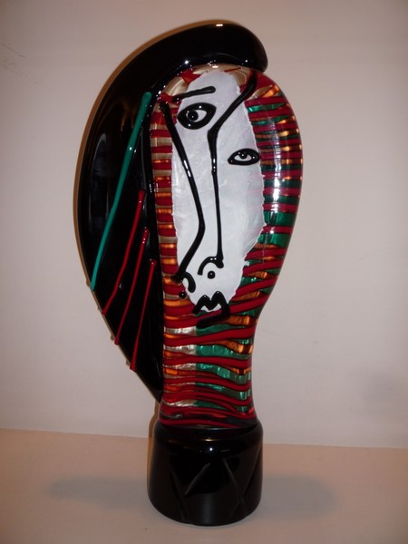 Venetian art glass PALOMA Omaggio a Picasso
