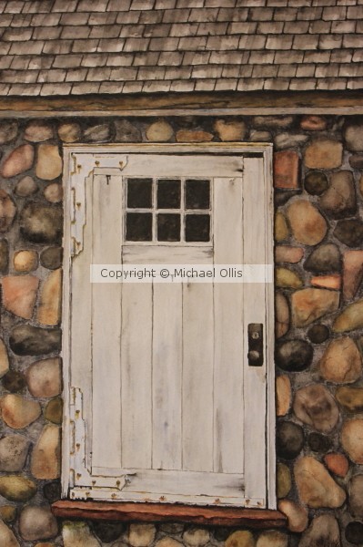 Old stone shed