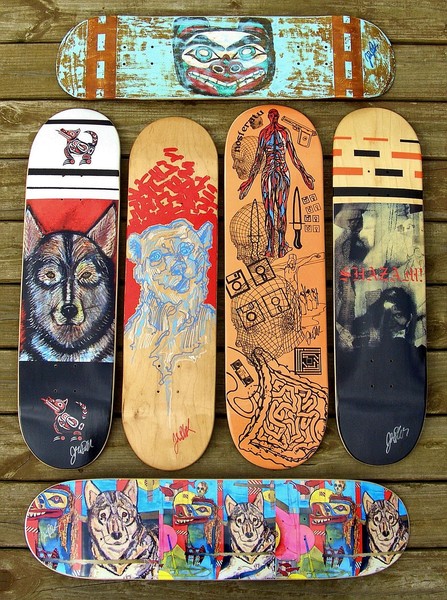 Skateboards Unibrow by John Pleak