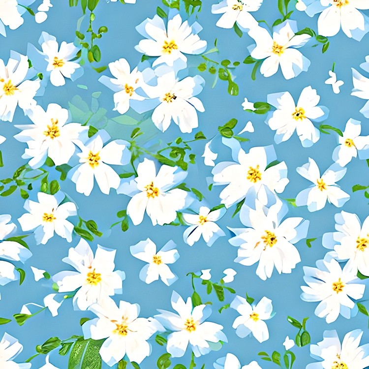 Watercolor daisies