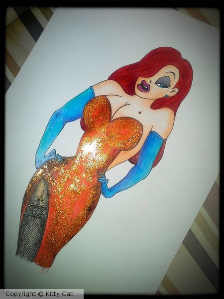 Jessica Rabbit - Unframed