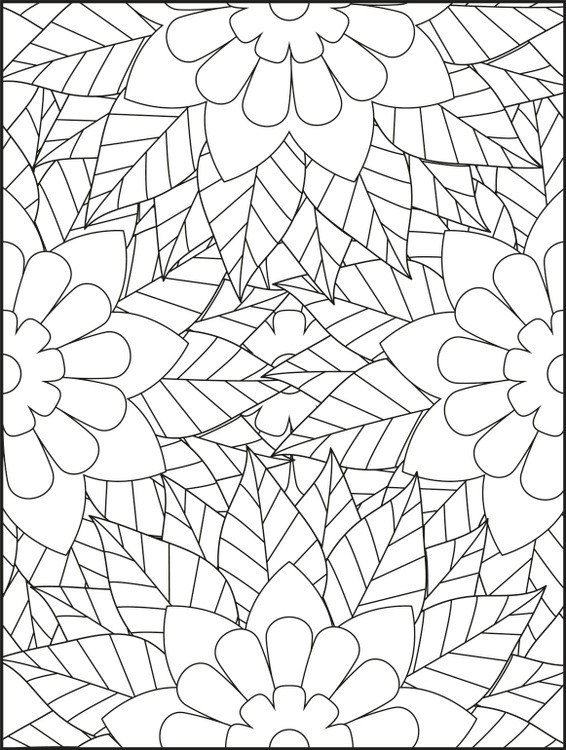 Abstract Coloring Pages 96