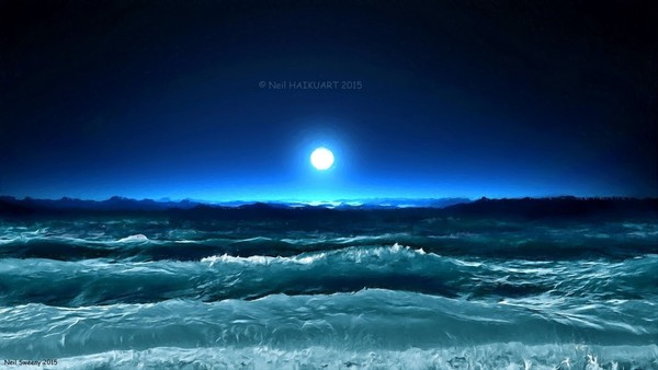 ocean 3 oil painting