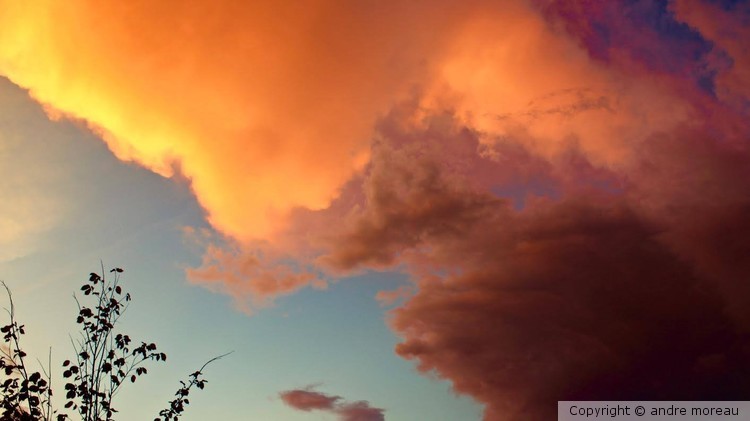 late summer cloud series