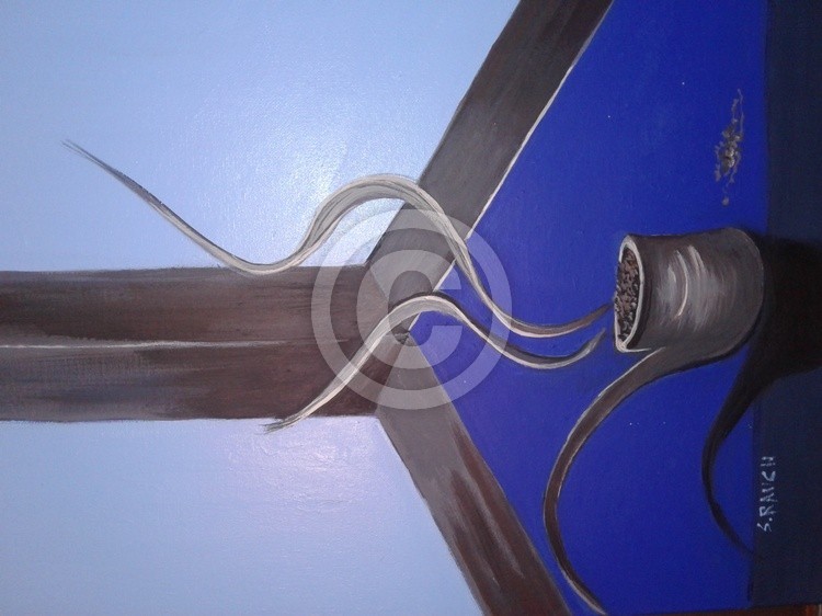 Pipe, By Two Storm Windows