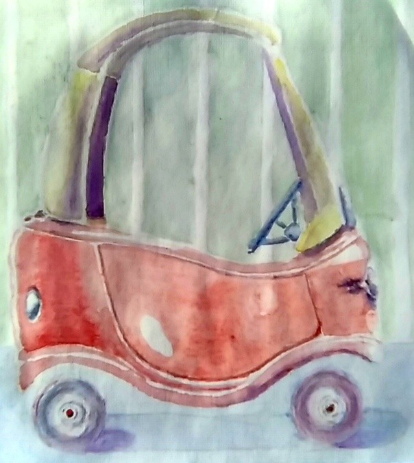 Little Coupe Watercolor