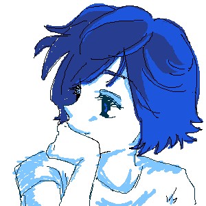 shade in blue